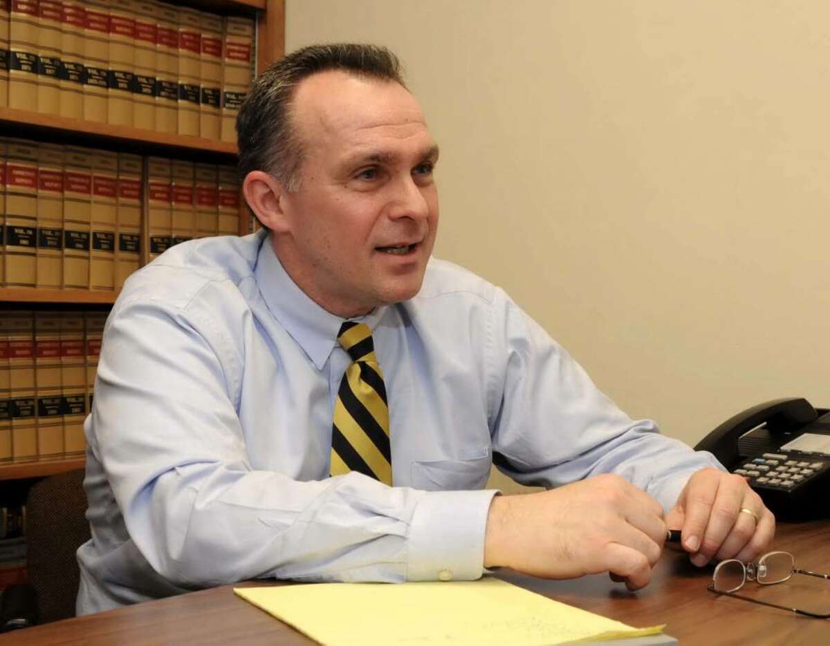 Danbury State's Attorney Stephen Sedensky III at the Danbury Superior Court on Tuesday March 23, 2010.
