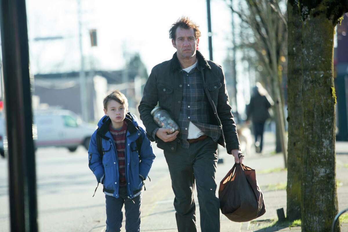 Jaeden Lieberher and Clive Owen, pictured in "The Confirmation." Written and directed by Bob Nelson, the film is set in Kent and is slated to be released March 18, 2016.