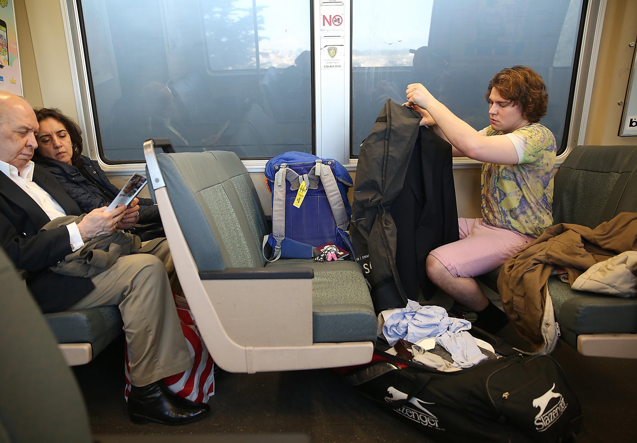 Hogging seats on BART? You may face a fine in the future