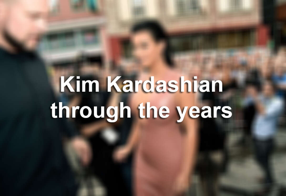 Click ahead to see Kim Kardashian's changing look through the years.
