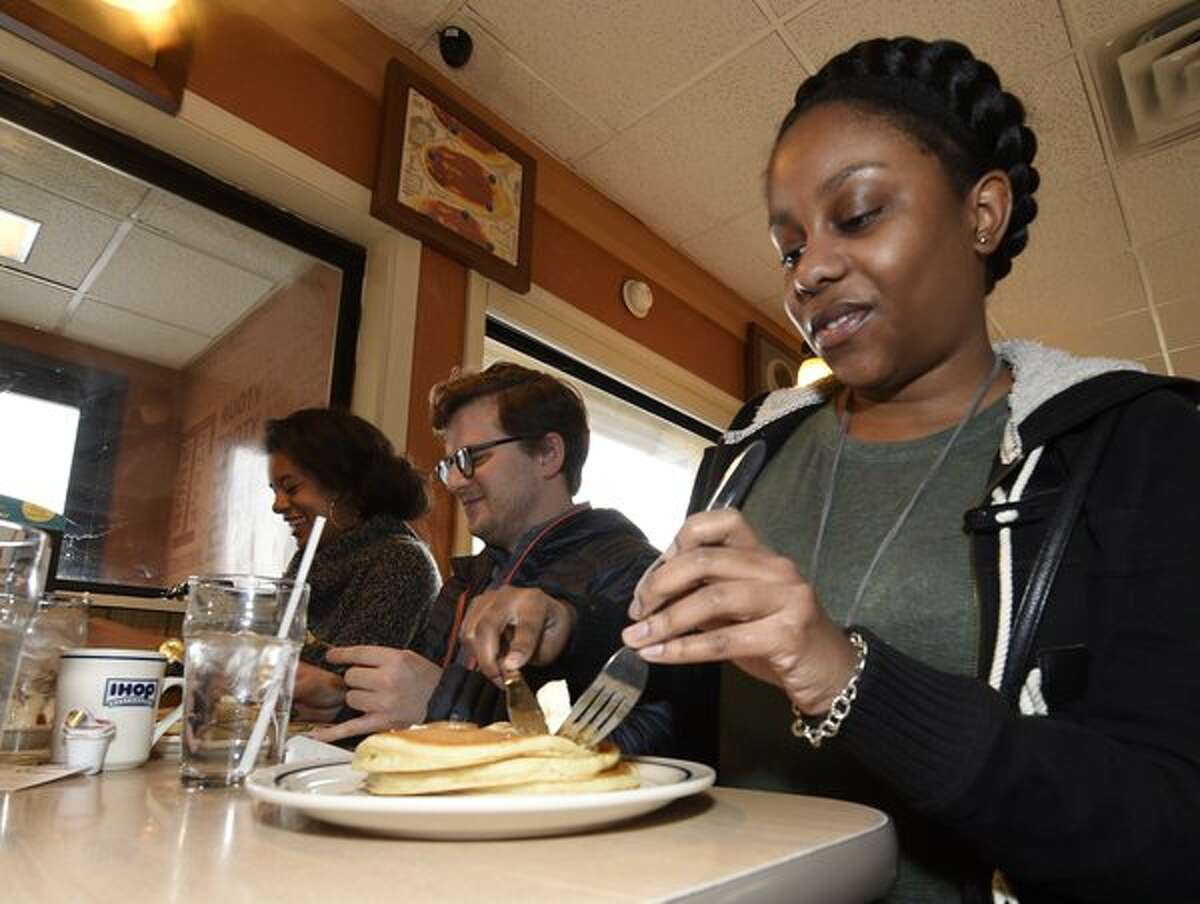 Free pancakes at local IHOPs