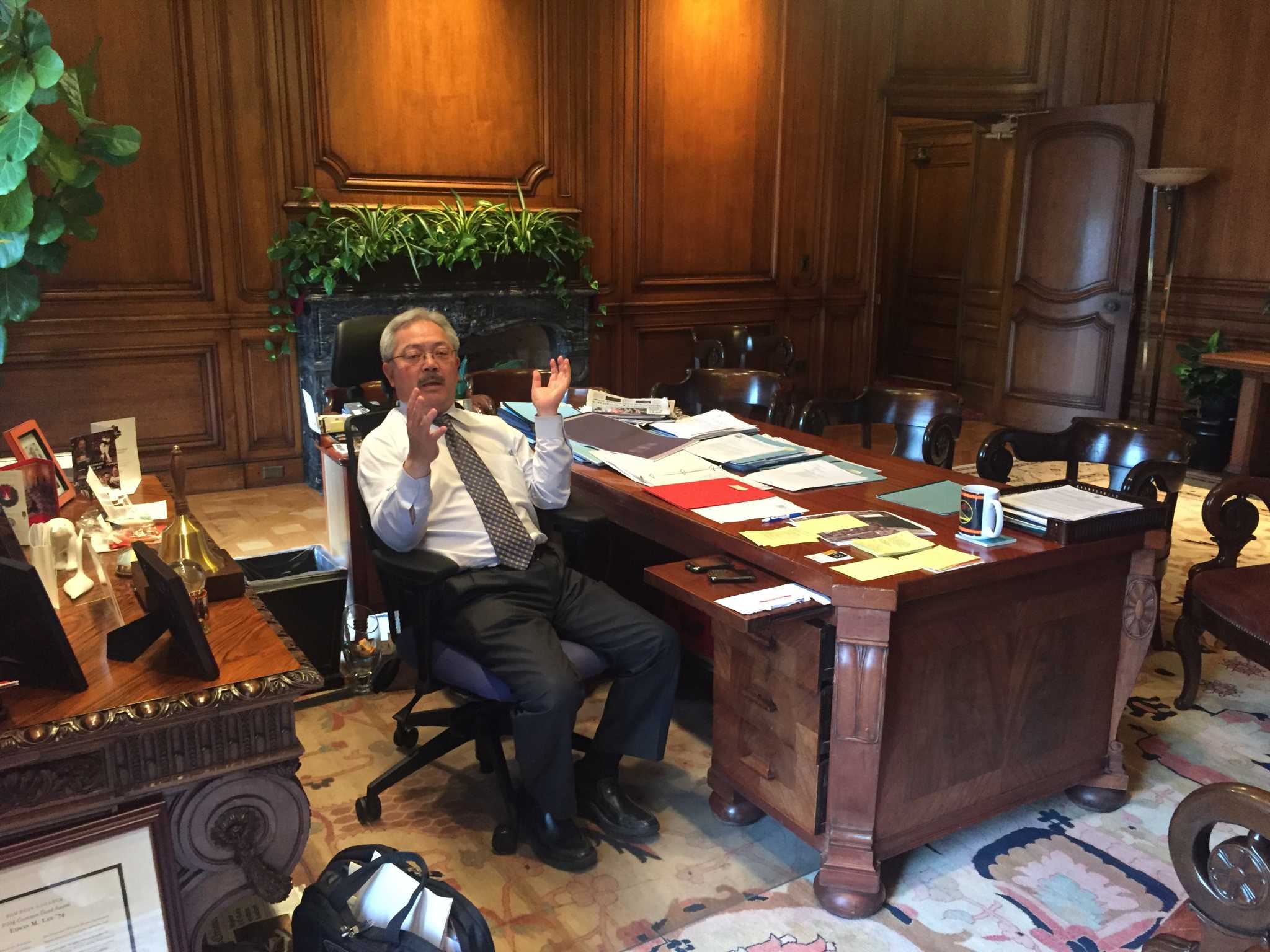 Inside Mayor Ed Lee's Office