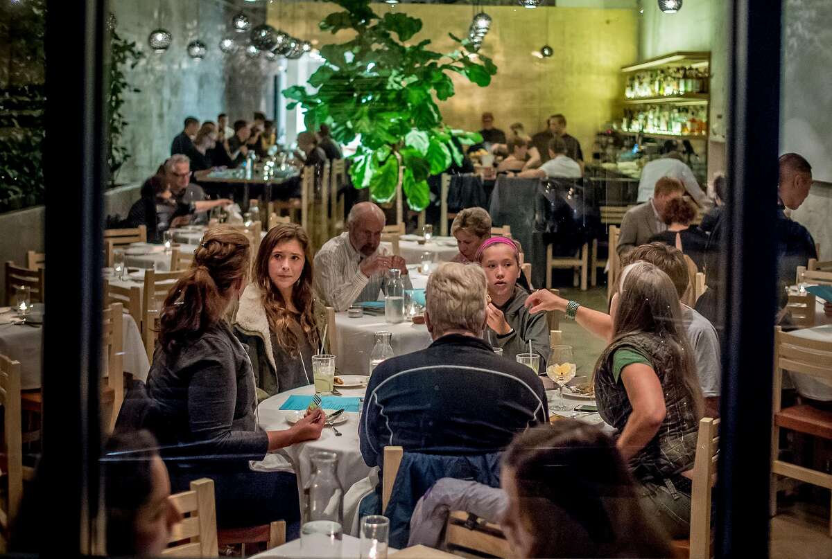 People have dinner at Cala in San Francisco, Calif. on Friday, November 20th, 2015.