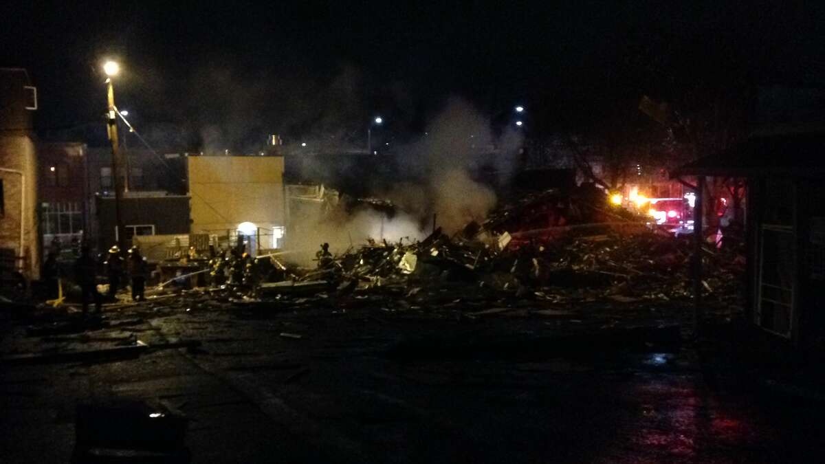 Explosion Levels Buildings In North Seattle