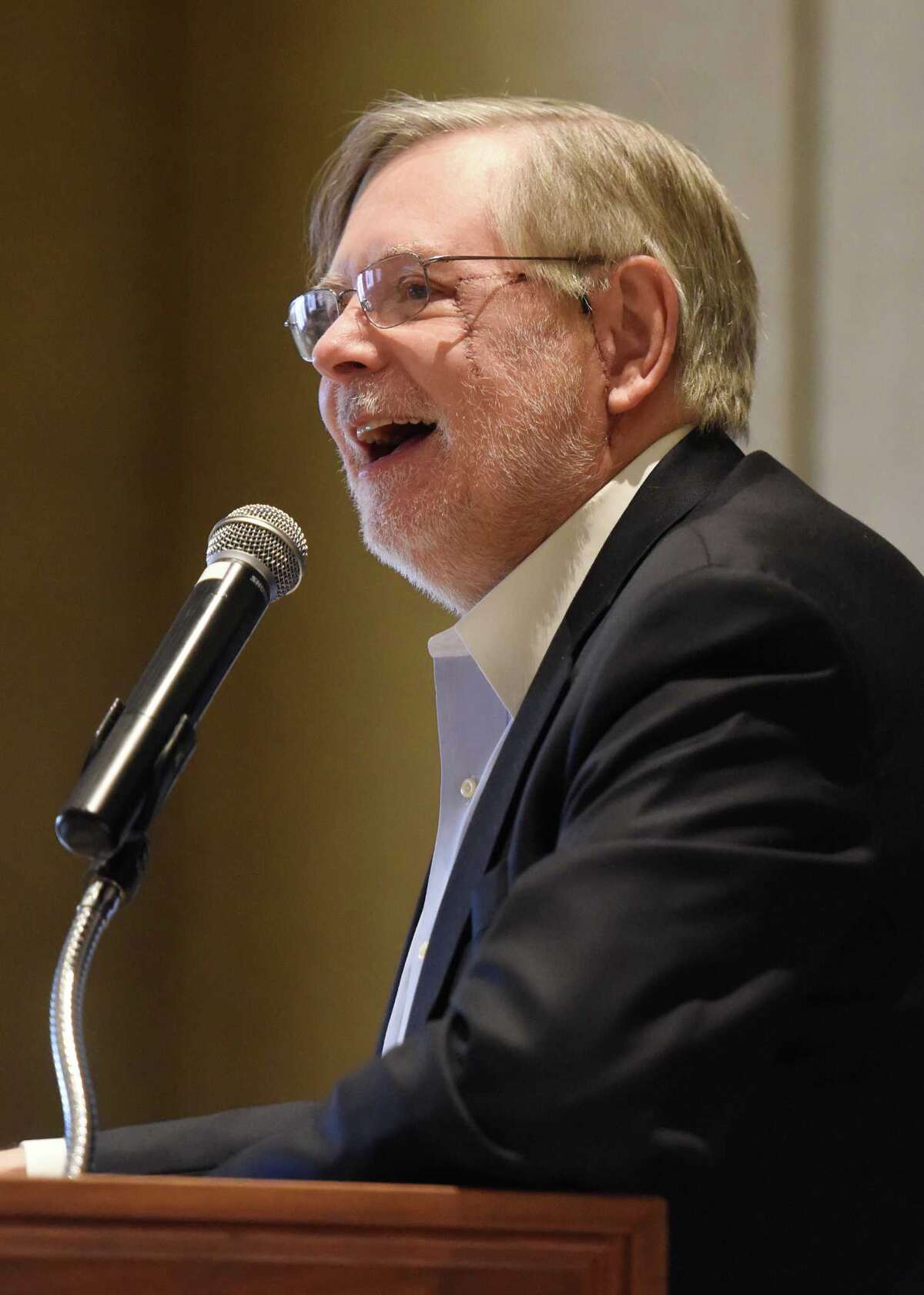 Stamford mayor discusses property tax increase with Realtors