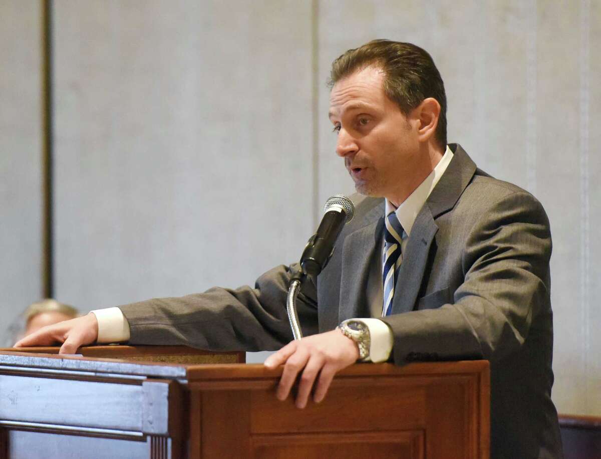 Stamford mayor discusses property tax increase with Realtors