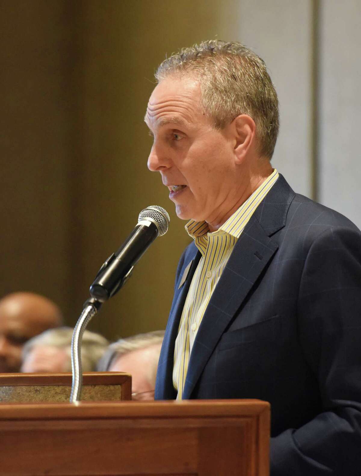 Stamford mayor discusses property tax increase with Realtors