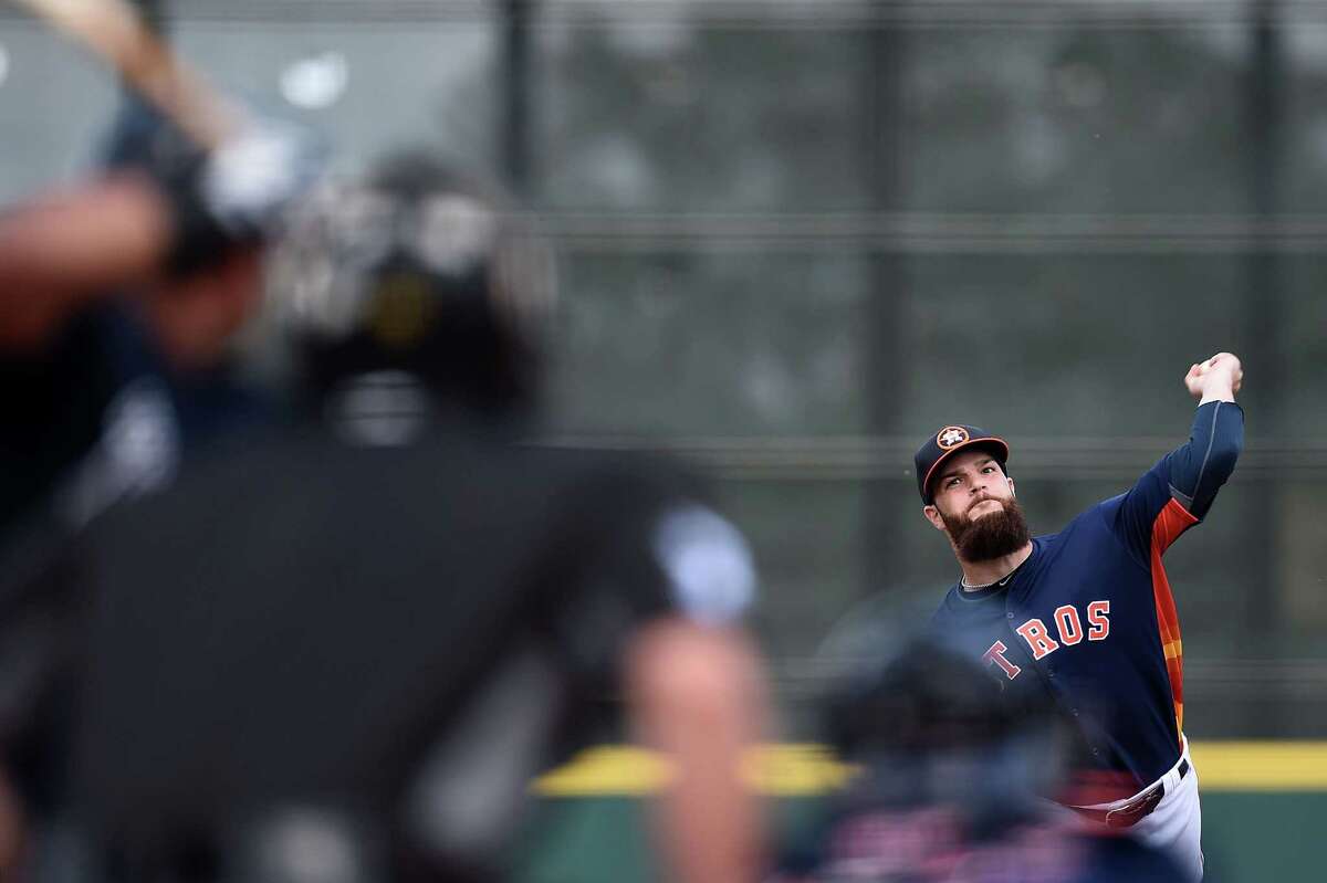 Astros set starting pitching rotation through Wednesday