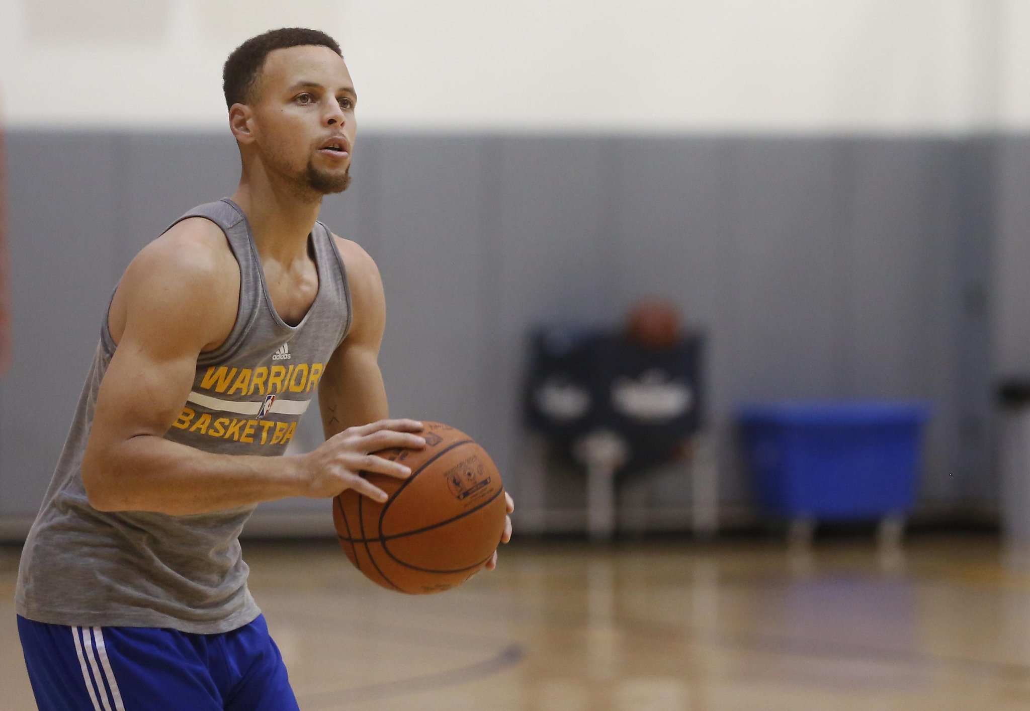 Warriors' Stephen Curry has trained to 