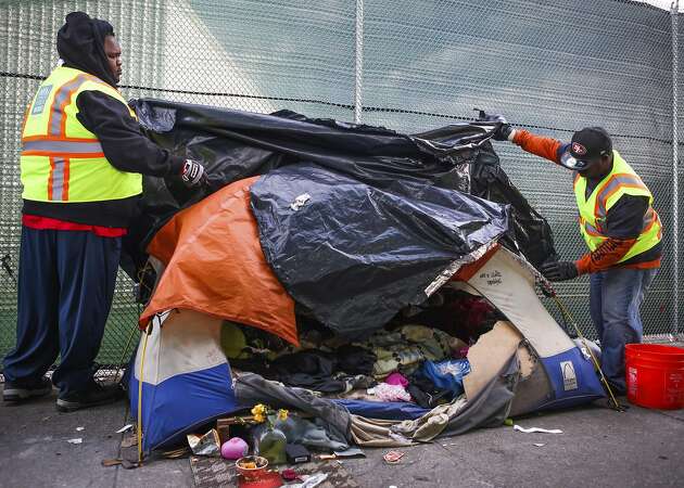 When it comes to clearing tent camps, mayor candidates aren't saying much