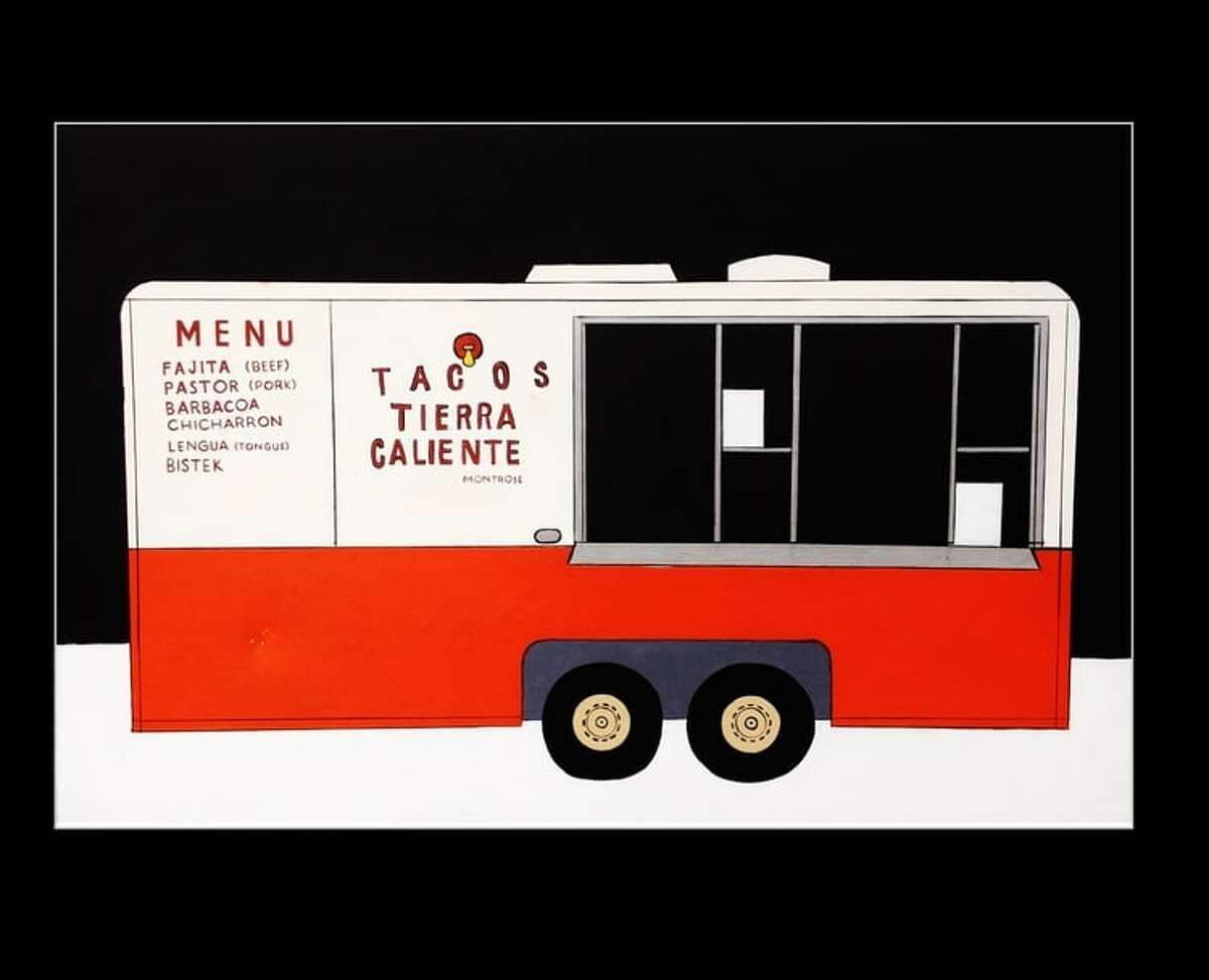 Artist Ashley Ward is selling a print of her painting of the Tacos Tierra Caliente taco truck to help the family that owns the truck pay medical expenses related to a death in their immediate family. Click through to see more of Ward's Houston-centric artwork...