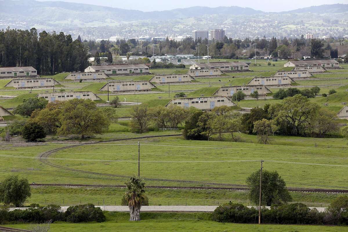 So-called "bunker city" in the Concord Naval Weapons Station in Concord, California, on Thursday, March 10, 2016.