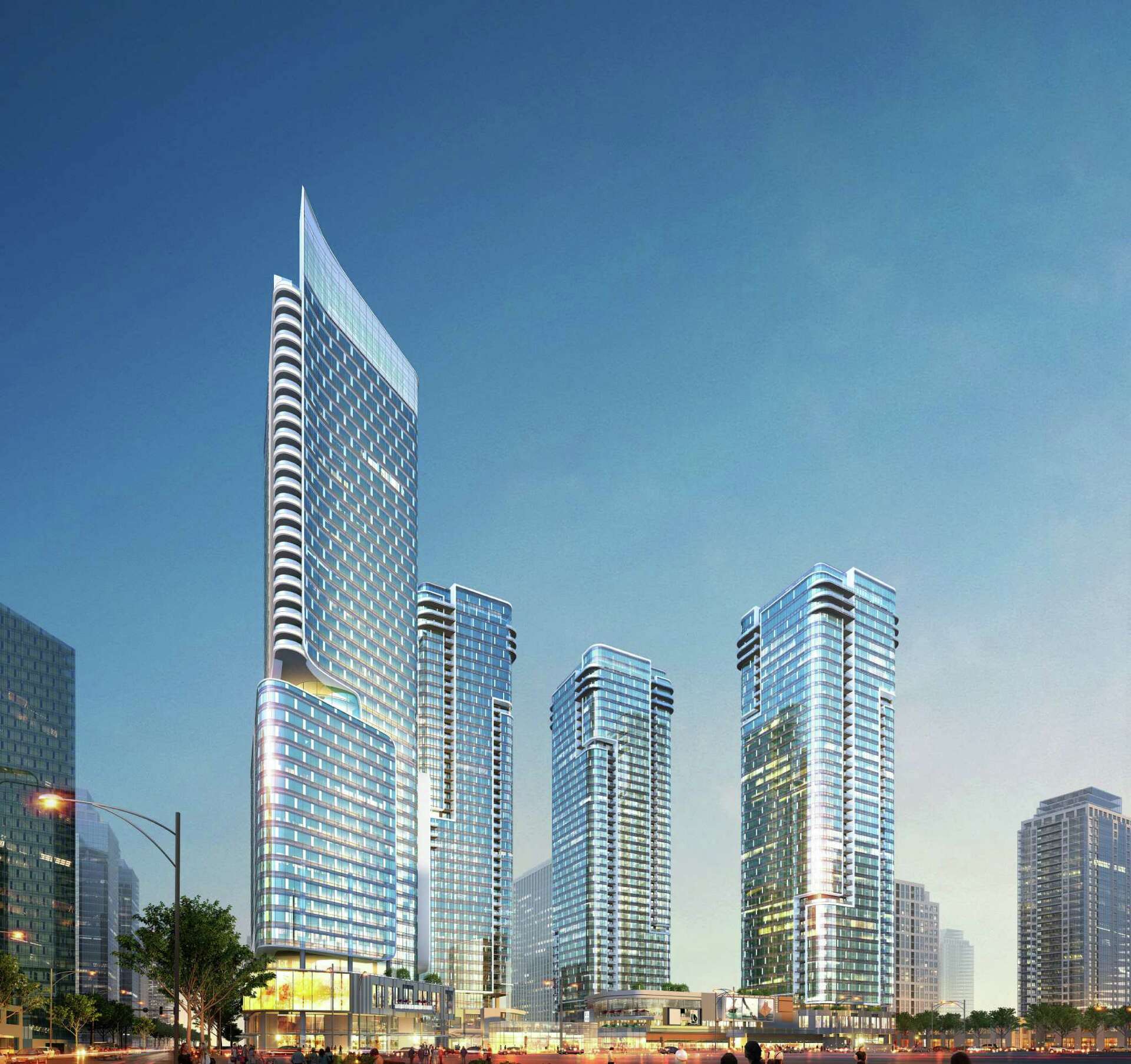 Quadruplets: 40-story towers planned for downtown Bellevue Quadruplets: 40-story towers planned for downtown Bellevue