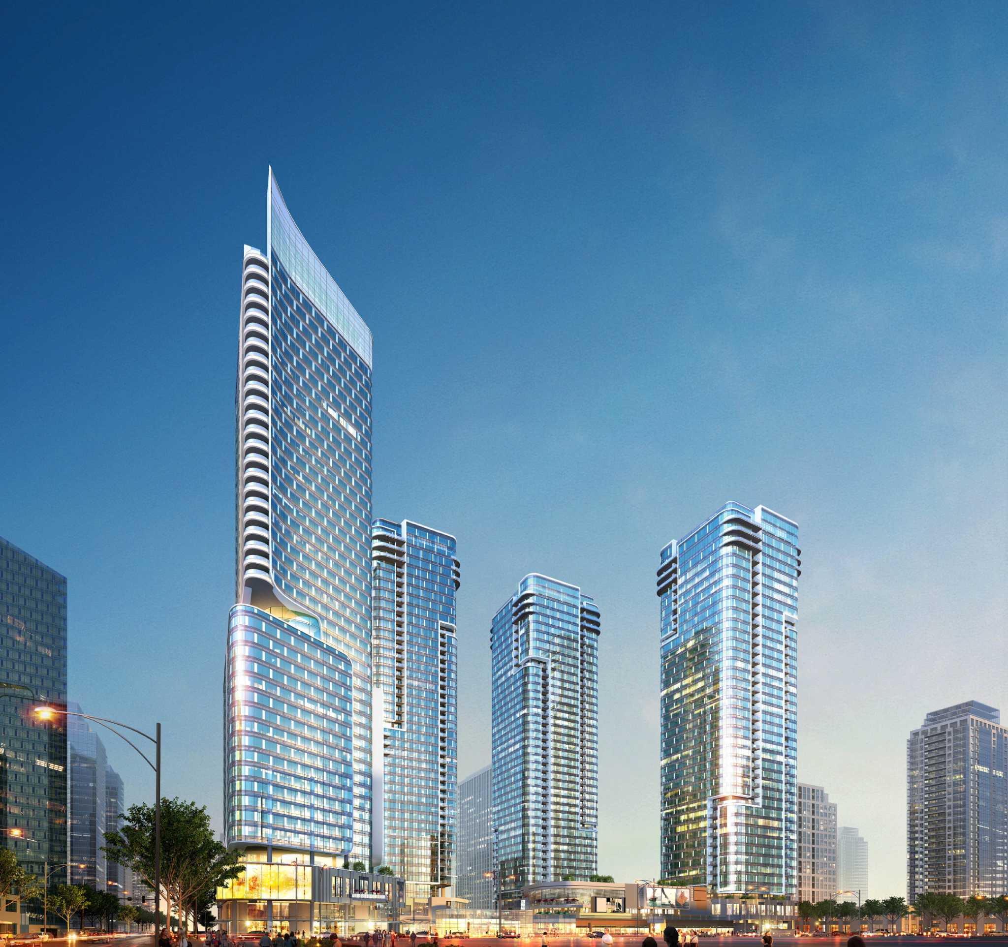 Quadruplets: 40-story towers planned for downtown Bellevue Quadruplets: 40-story towers planned for downtown Bellevue