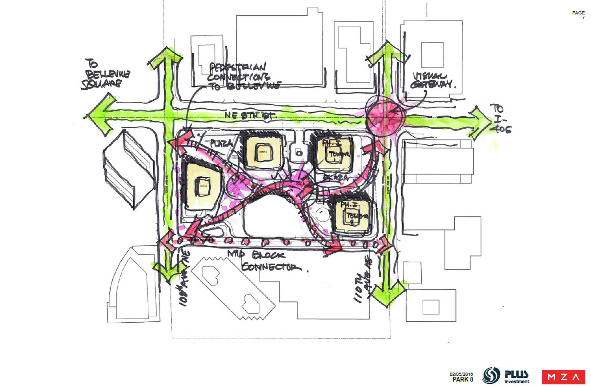 Quadruplets: 40-story towers planned for downtown Bellevue Quadruplets: 40-story towers planned for downtown Bellevue