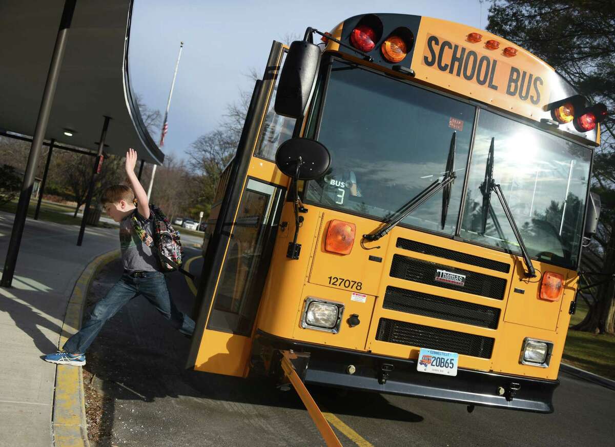 Greenwich legislator wants to put seat belts on school buses