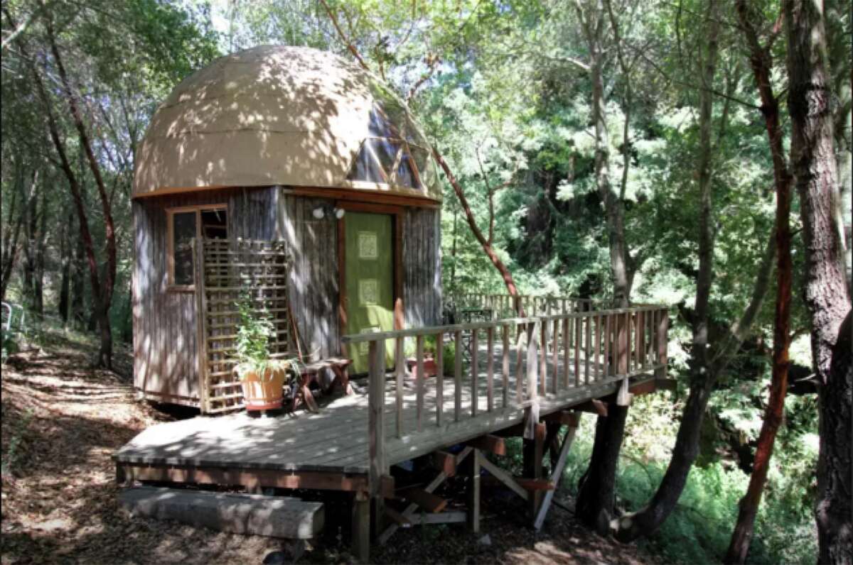 Mushroom cabin outside Santa Cruz is most popular Airbnb in the world