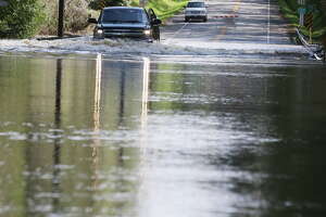 Rain-swollen Lake Conroe closed to motorboats, for now