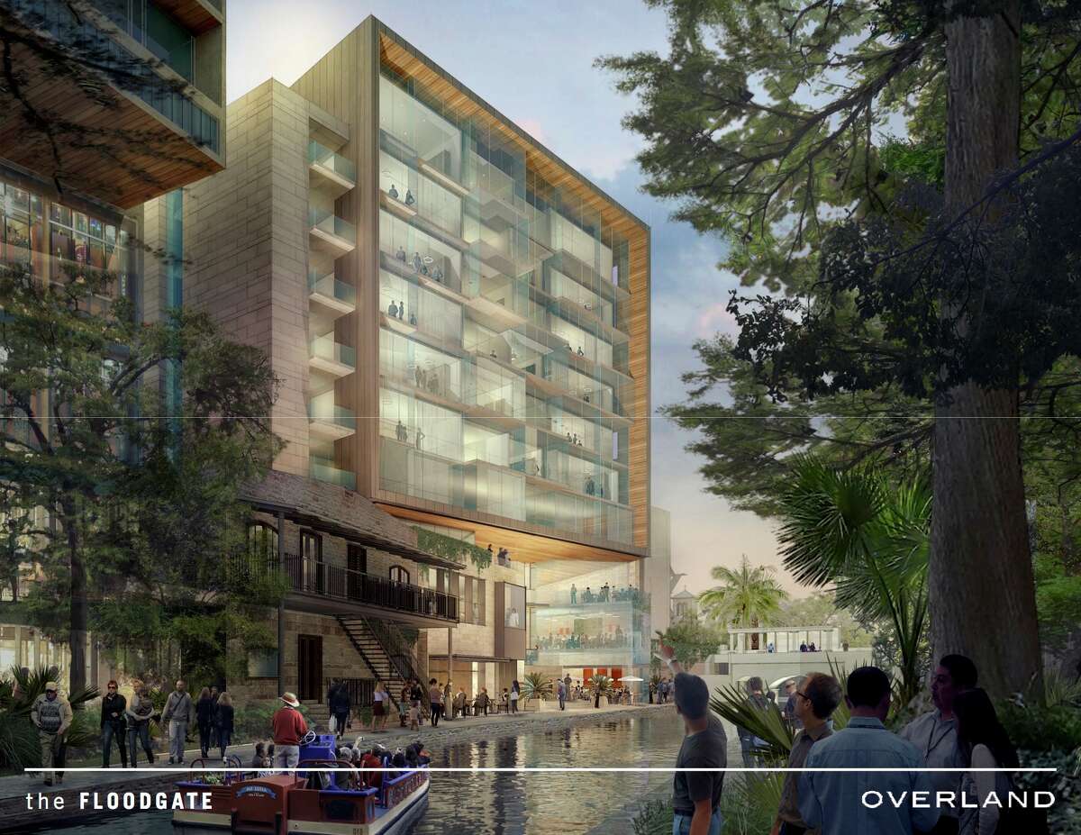 Local developer Keller Henderson plans to build a 10-story upscale apartment building along the River Walk.