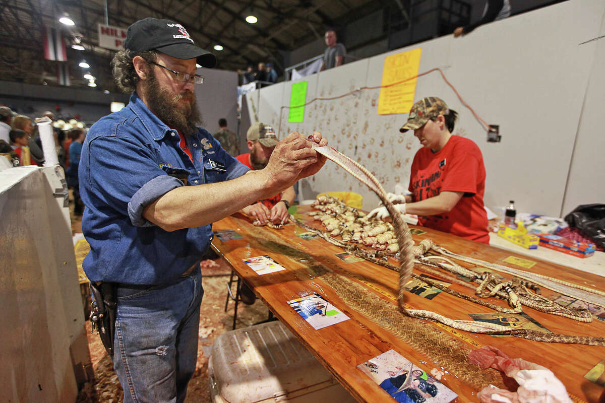 The best photos from the World’s Largest Rattlesnake Roundup in