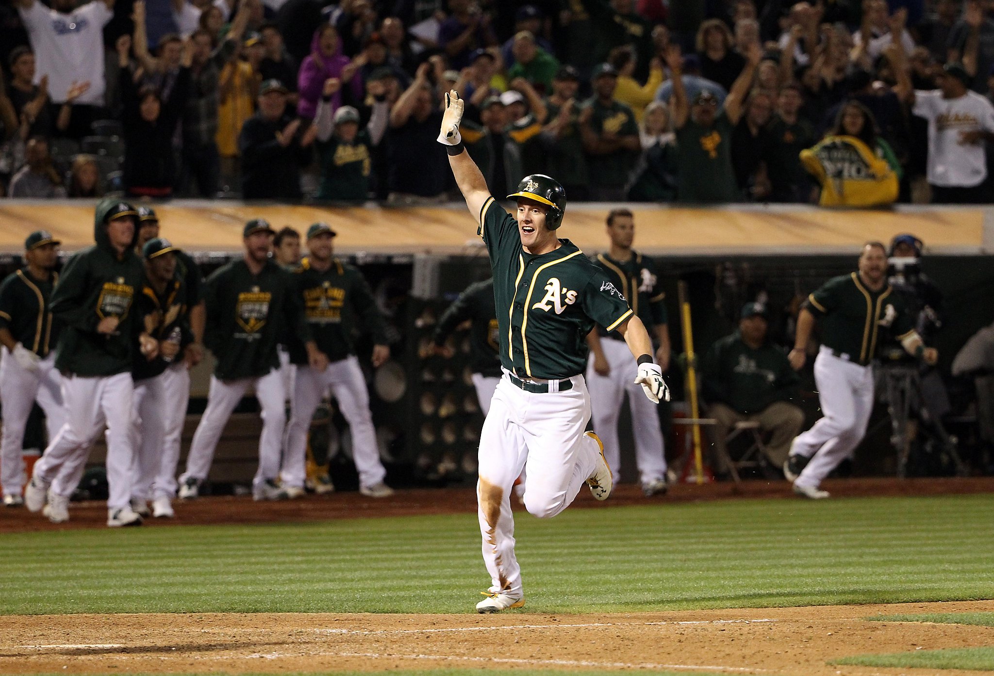 A's Mark Canha is ready to take his chances
