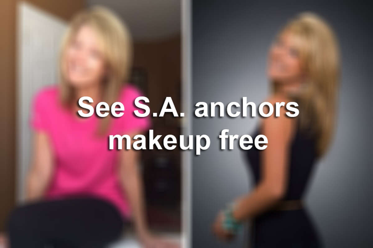 Click ahead to see your favorite San Antonio anchors without makeup.