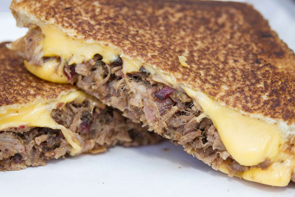 Loaded grilled cheese