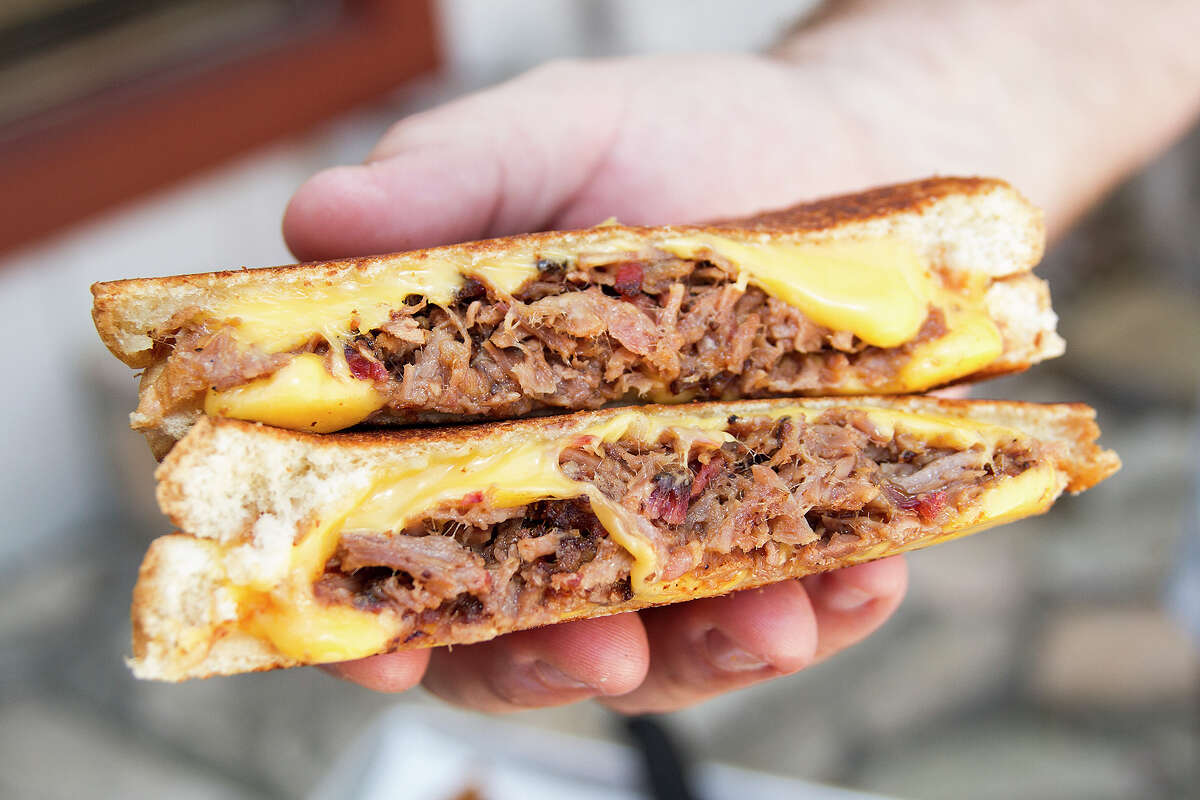 Loaded grilled cheese