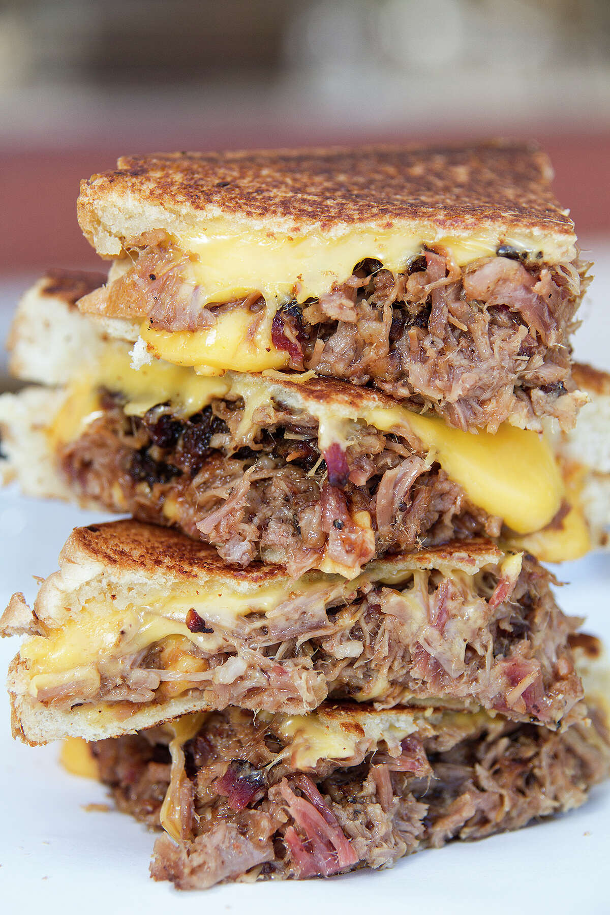 Loaded grilled cheese