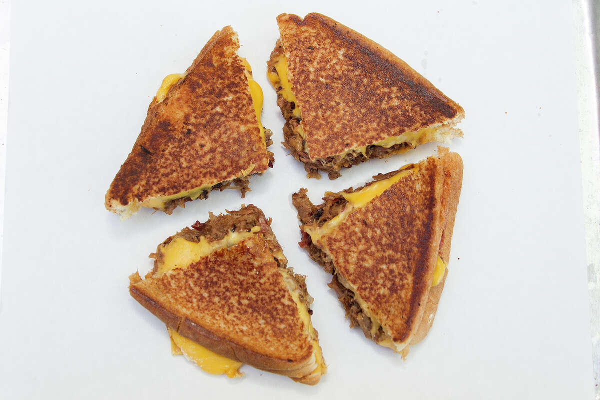 Loaded grilled cheese