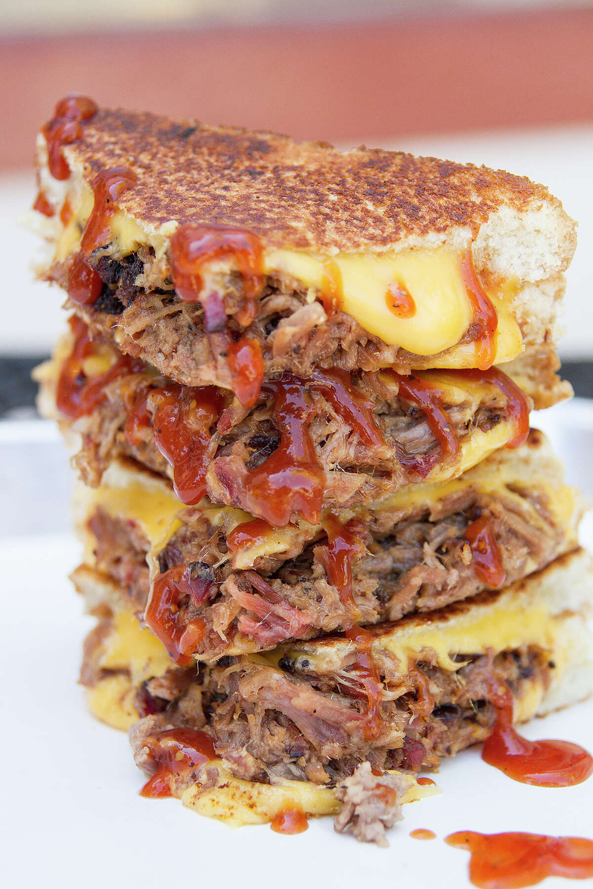 Loaded grilled cheese