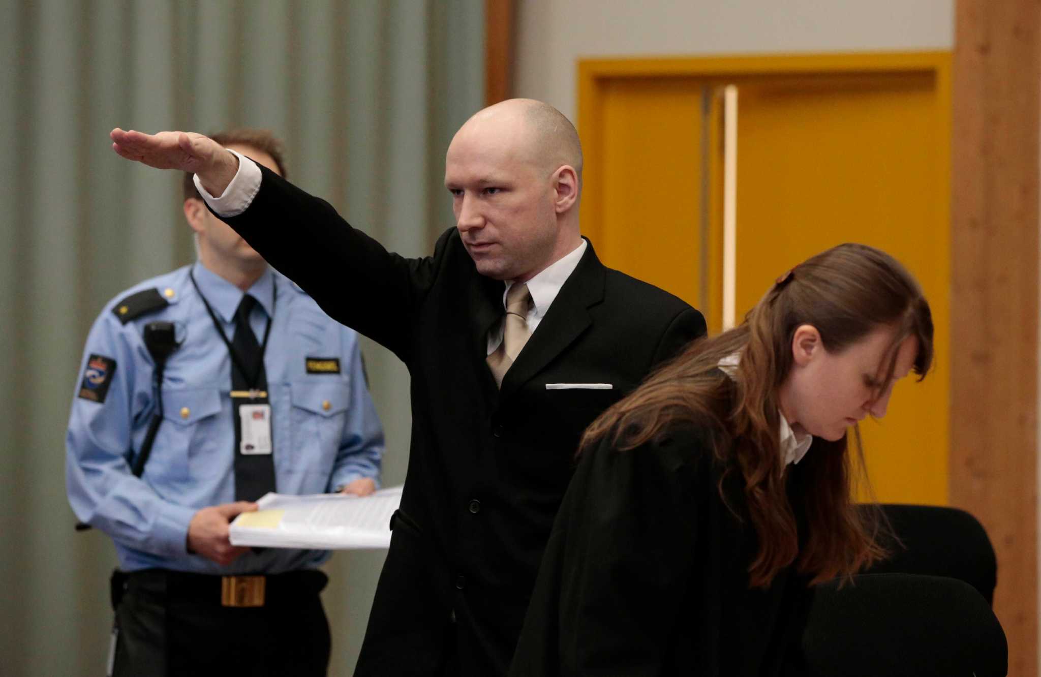 Norwegian killer says solitary confinement, in 3-room suite, violates ...