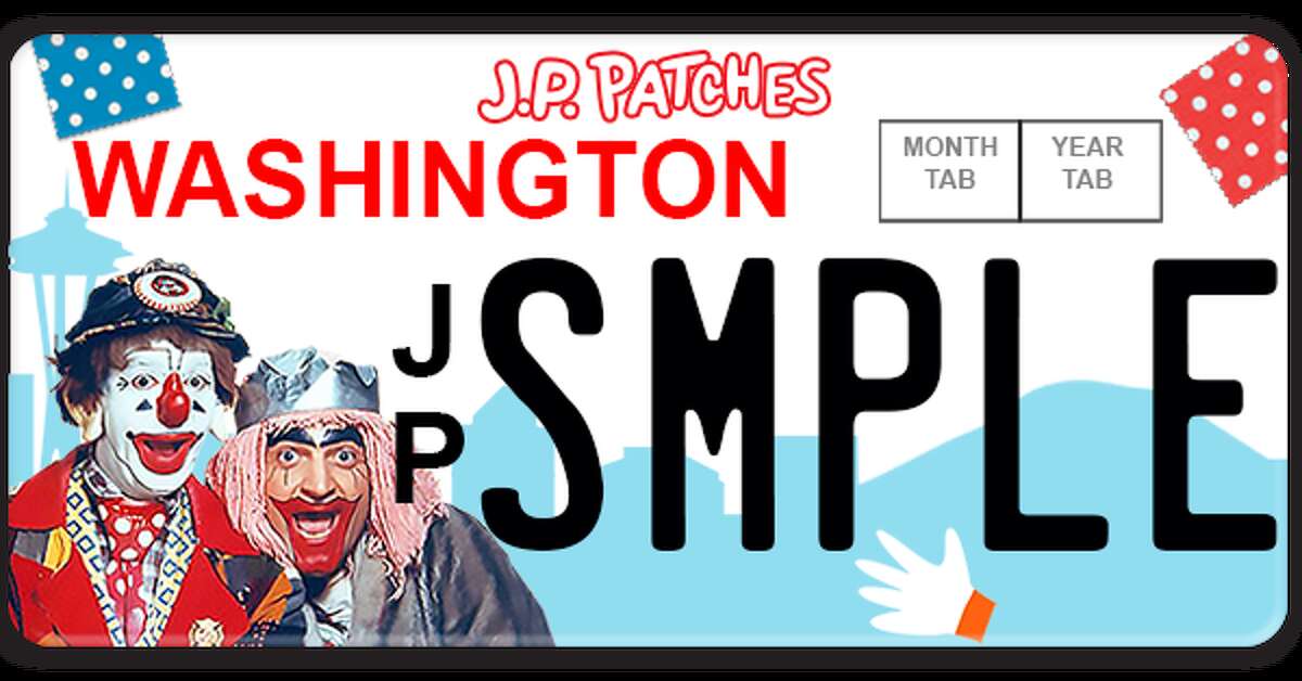 Patches Pals fundraise for J.P. Patches license plate