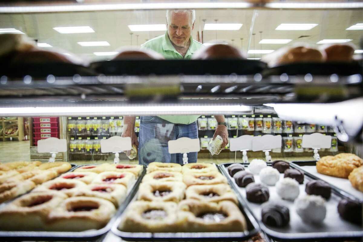 Cal Hoge looks at the kolaches and pastries at the Buc-ee's in Baytown Thursday, March 10, 2016 in Houston. The mega convenience store chain has announced it will open a location in Baton Rouge, Louisiana, their first location outside Texas. ( Michael Ciaglo / Houston Chronicle )