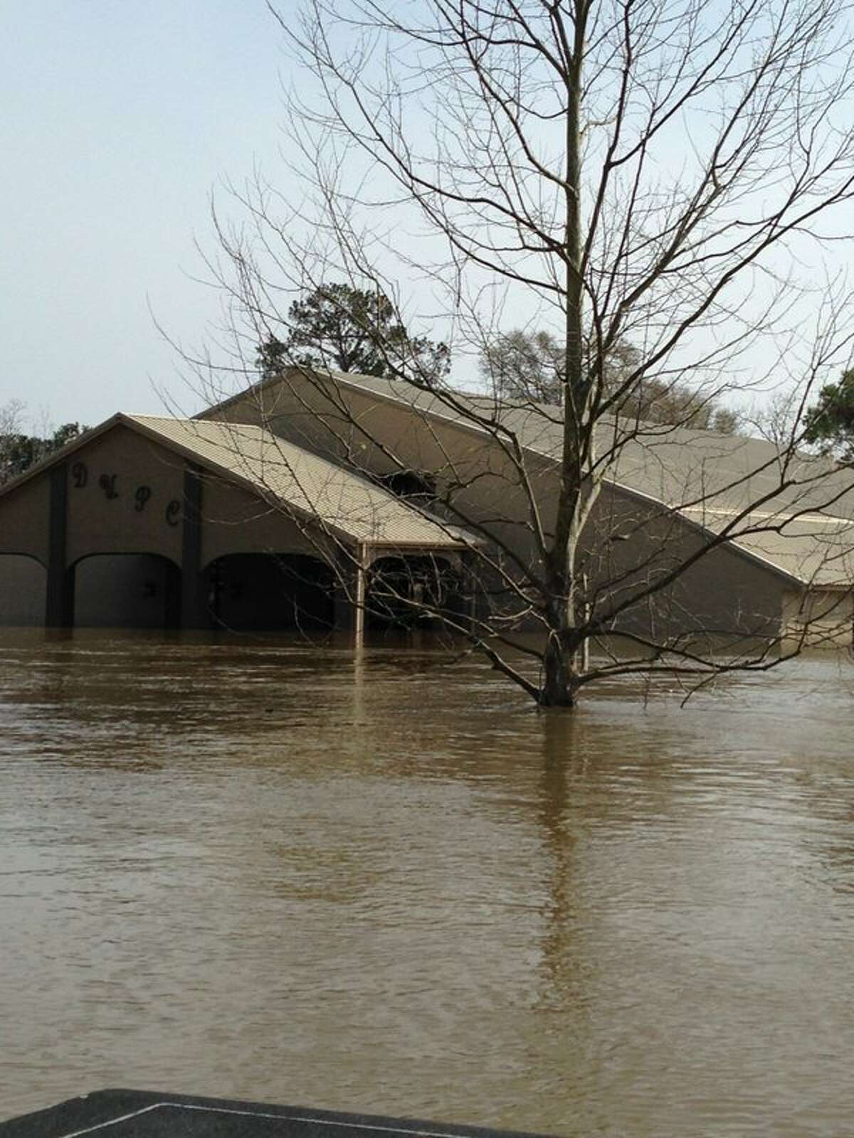 Sabine River Swallows Deweyville During Record Flooding