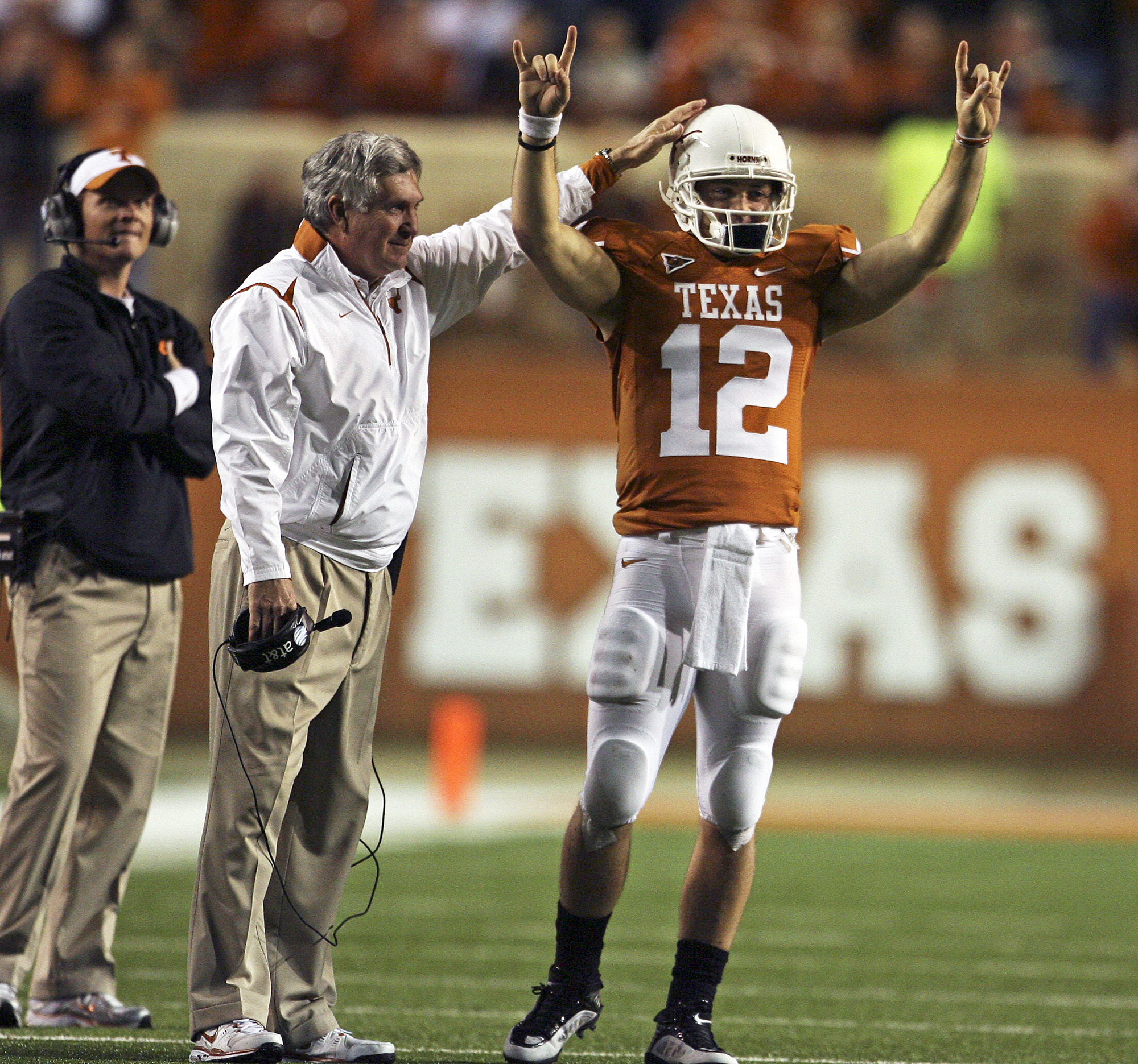 Colt McCoy Texas Longhorns #12 Football Jersey - Orange