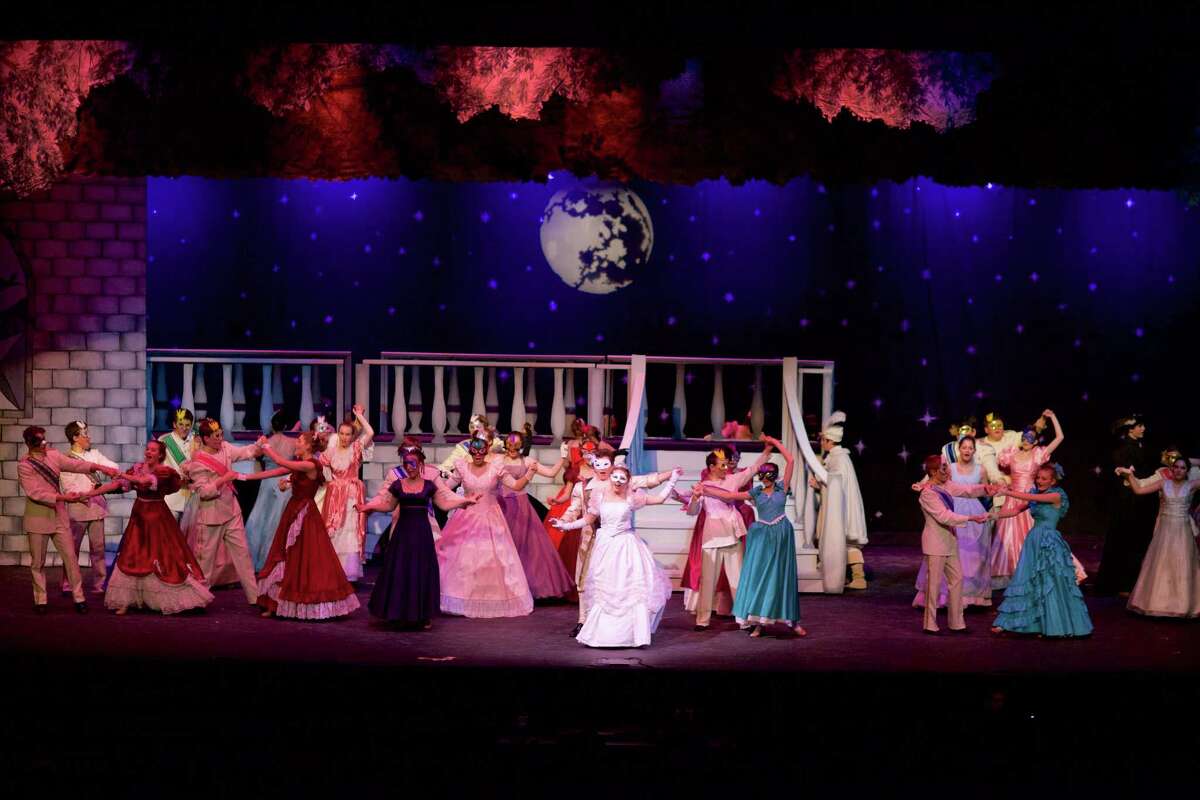 New Milford High School will present its all-school musical of 2016, "Rodgers & Hammerstein's Cinderella” beginning March 18, 2016. Above, the cast of the production performs "The Walz.” Following opening night, the play will be staged March 19 and April 1 at 7 p.m., as well as March 20 at 3 p.m. and April 2 at 2 and 7 p.m. Tickets are $10 and may be reserved by calling 860-350-6647, ext. 1552.