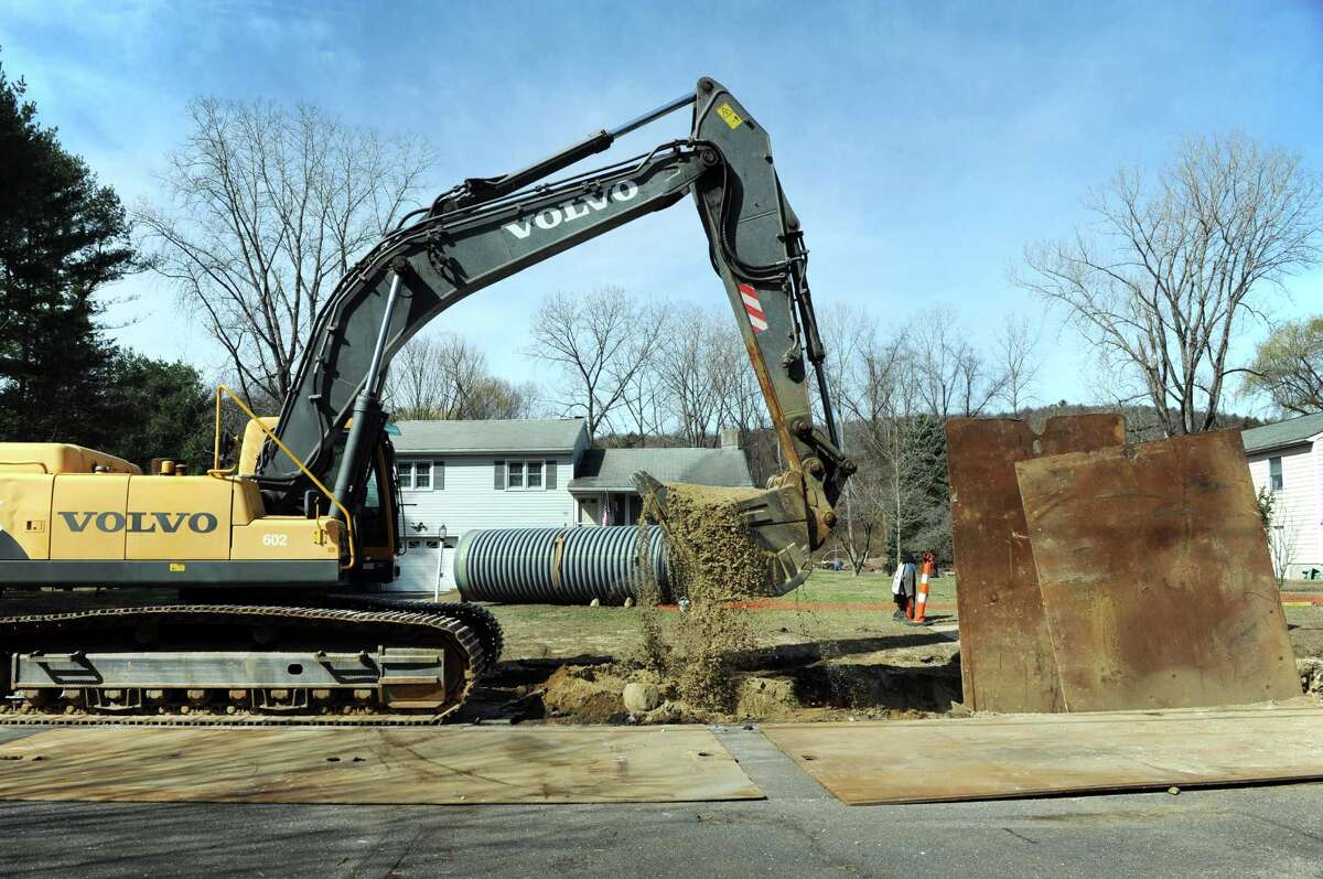 Construction aims to curb floods in Brookfield