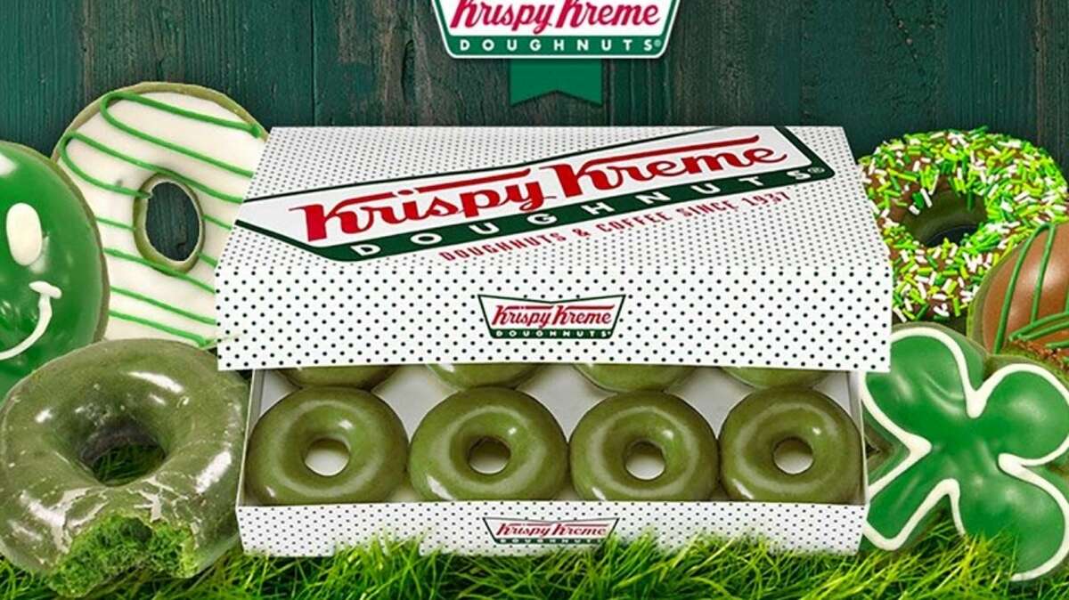 Green donuts coming to Krispy Kreme for St. Patrick's Day