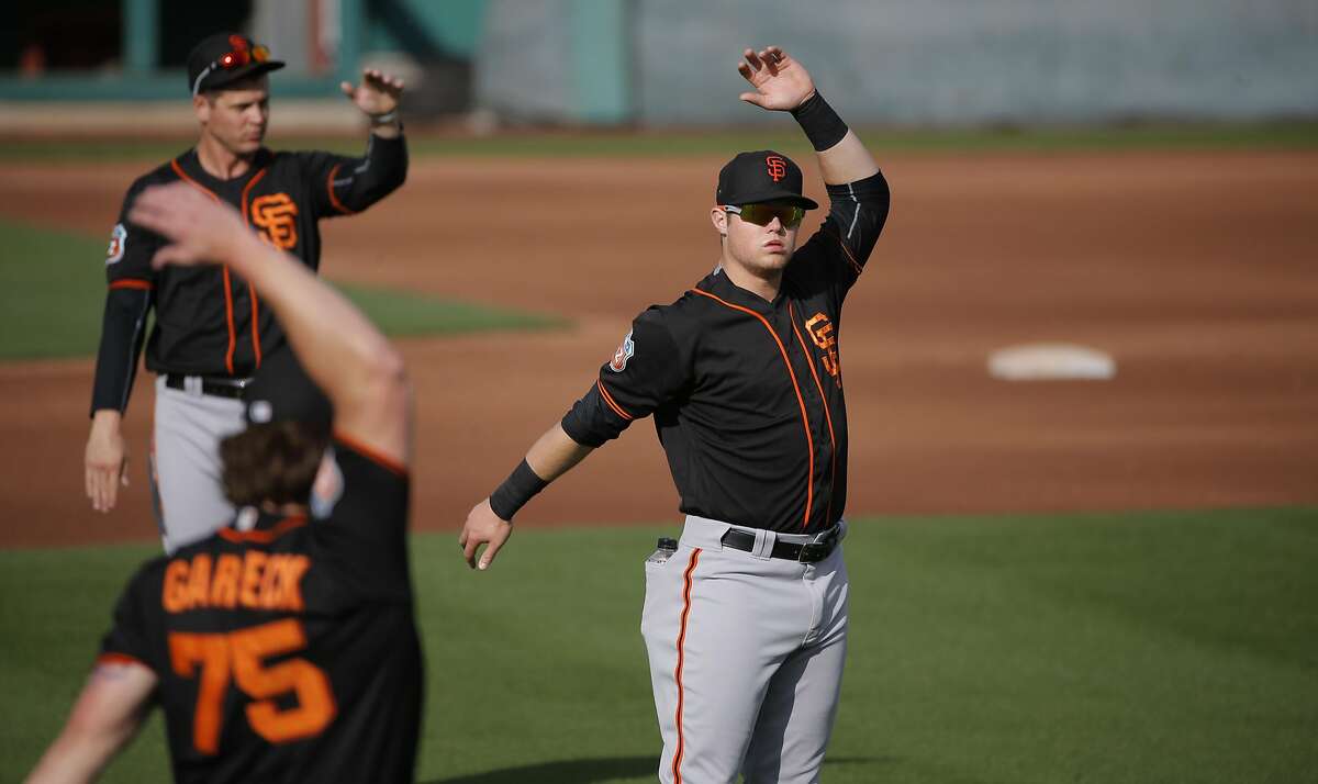 Giants' Christian Arroyo on the fast track