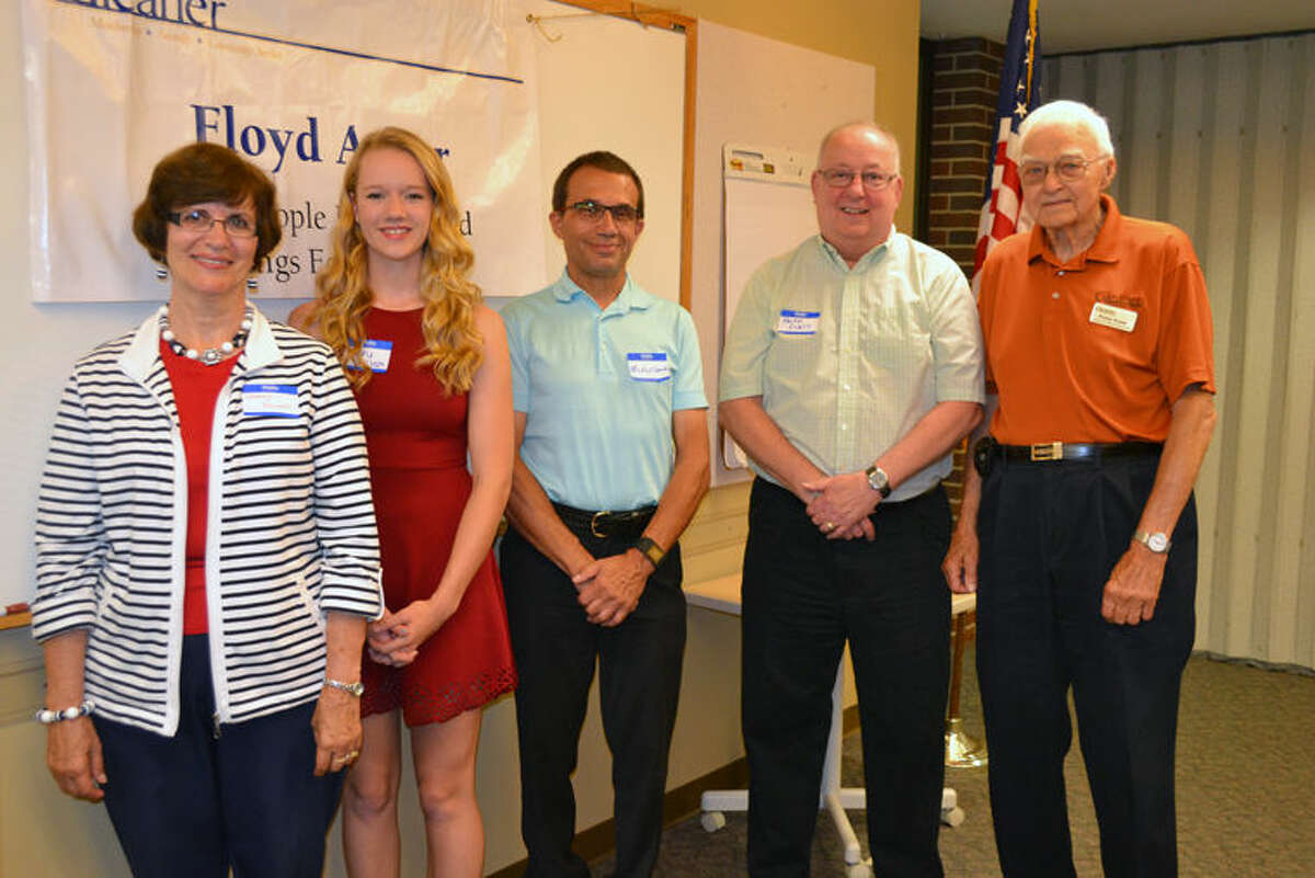 Ralph Flatt, Mickey Sparks and Anna Allsop recognized for community service