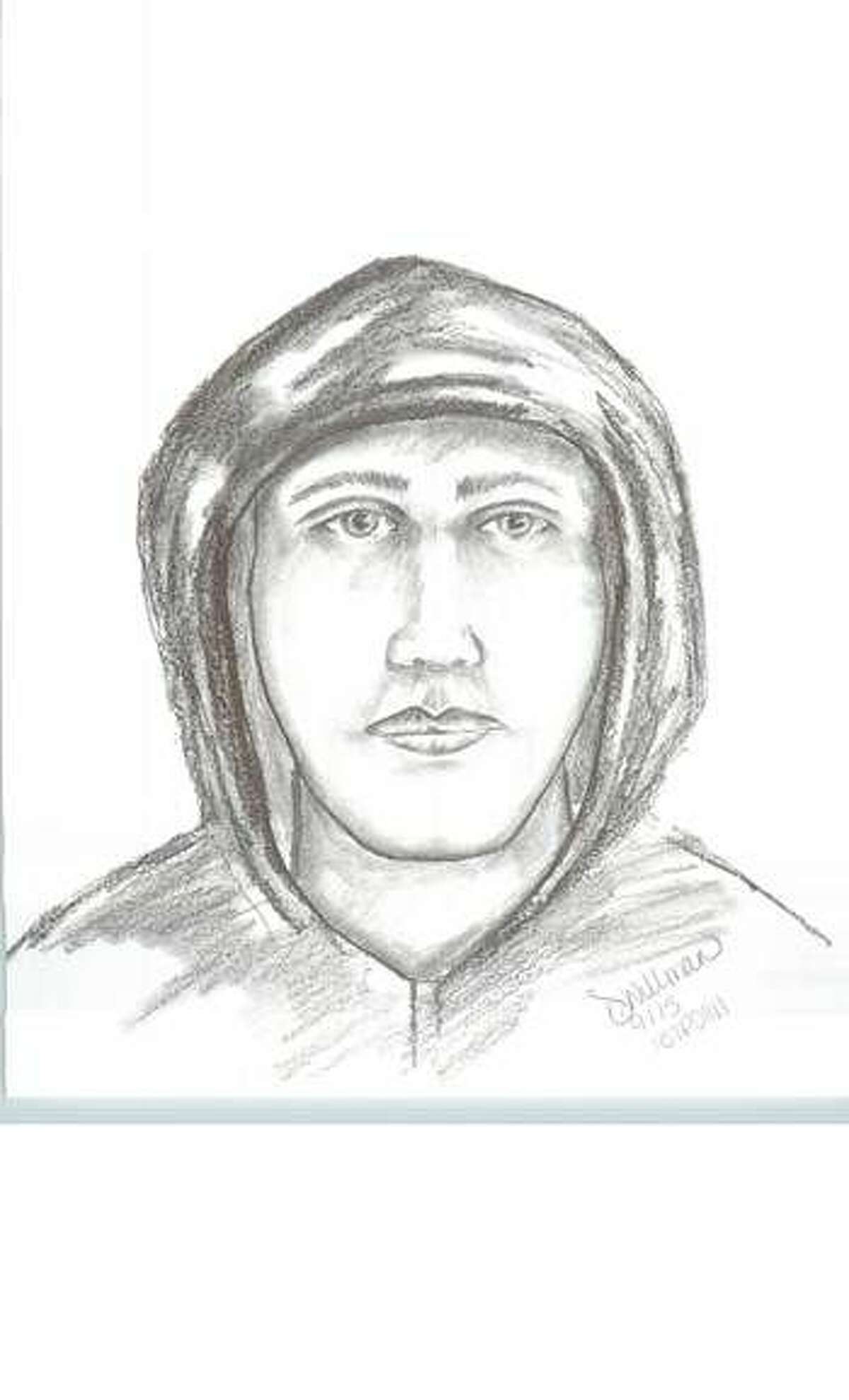 A sketch of a person of interest wanted by the Saginaw Chippewa Tribal Police for questioning regarding an alleged assault at the Soaring Eagle Casino & Resort during the evening of Aug. 19 or the early morning hours of Aug. 20
