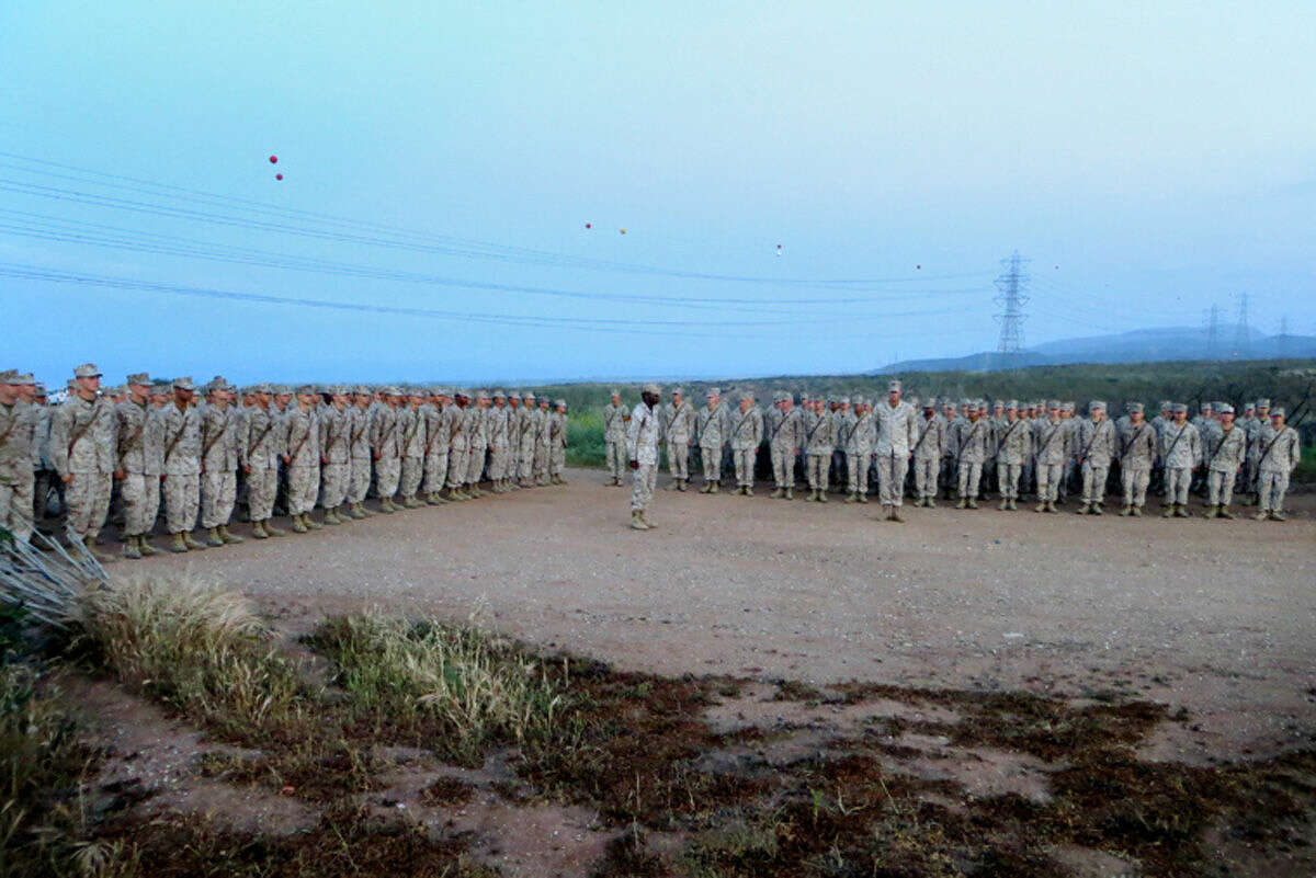 Five days with the Marines