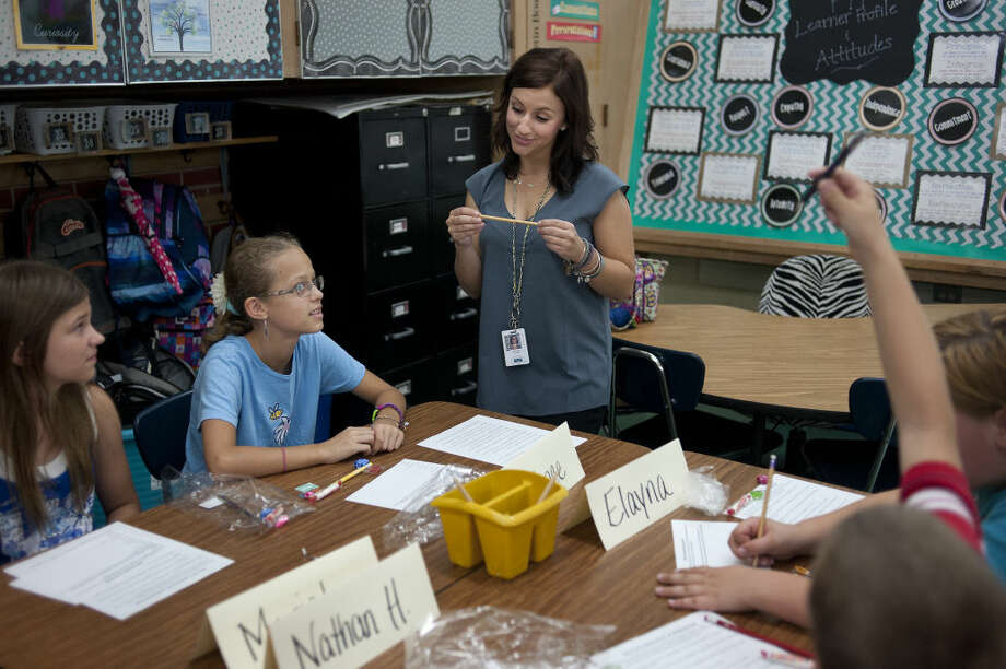 First day of school for Midland Public School district Midland Daily News
