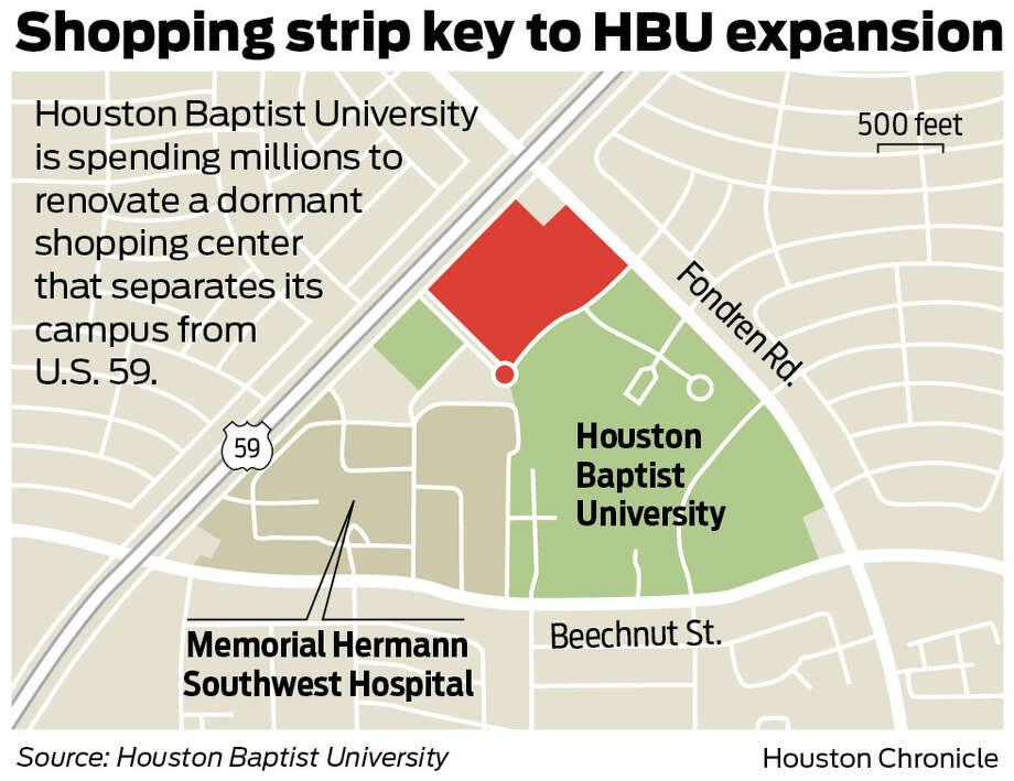 HBU expansion focuses on revitalizing shopping center Houston Chronicle