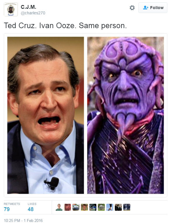 Texas Sen. Ted Cruz made the ultimate Grayson Allen look-a-like joke ...