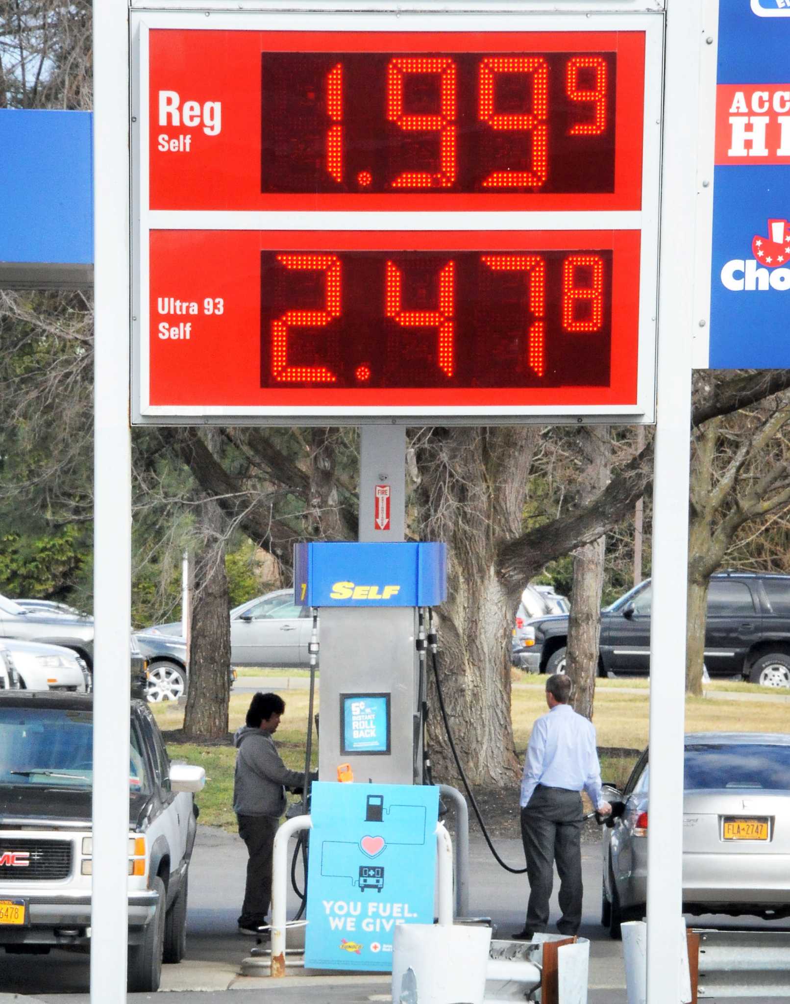 Gas prices on the rise in Albany area