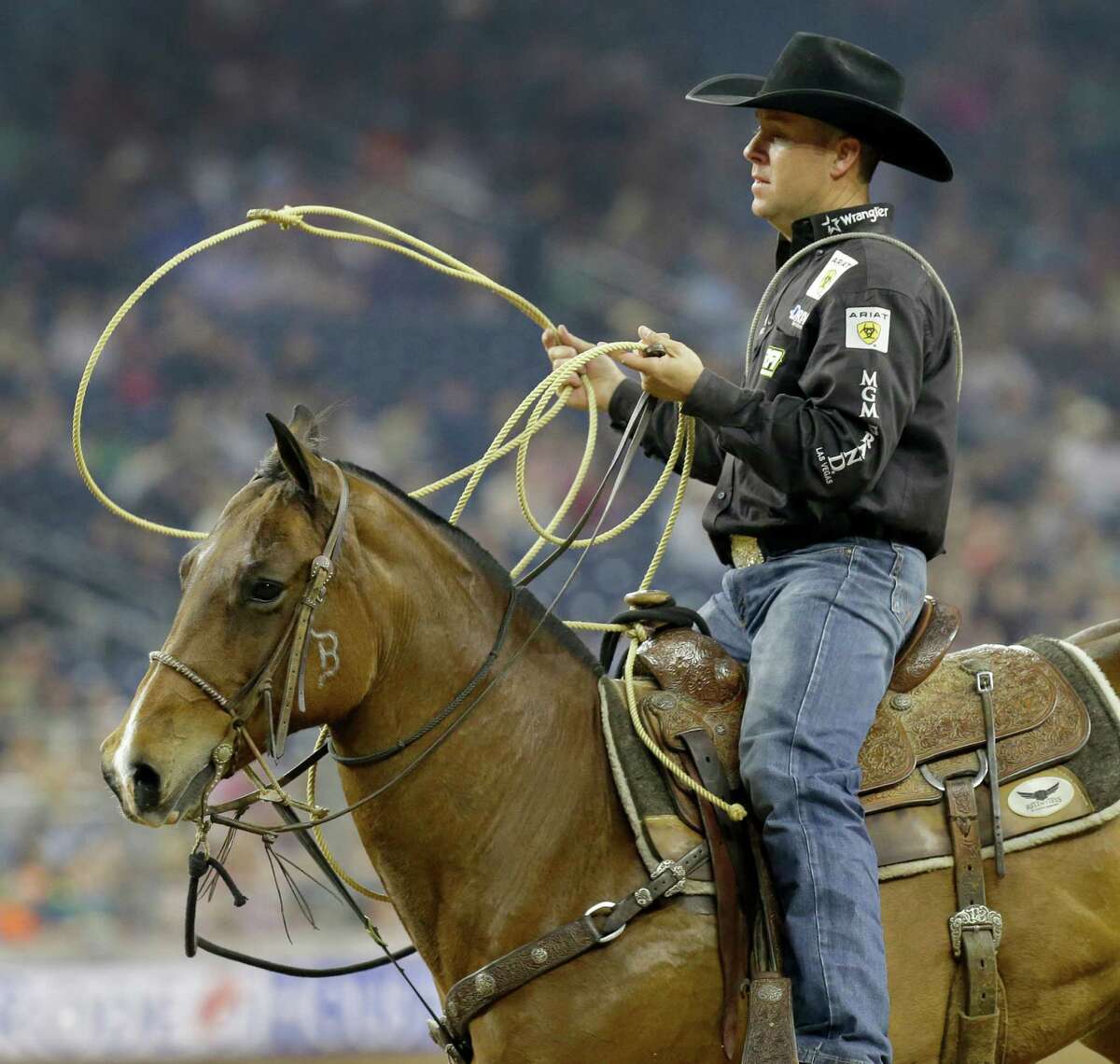 Texas man rides horse into Taco Bell