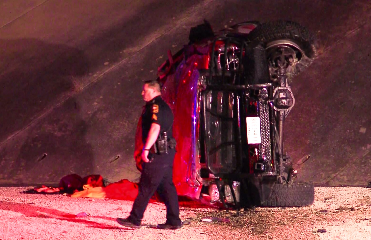 Rollover on Northwest Side sends one to the hospital