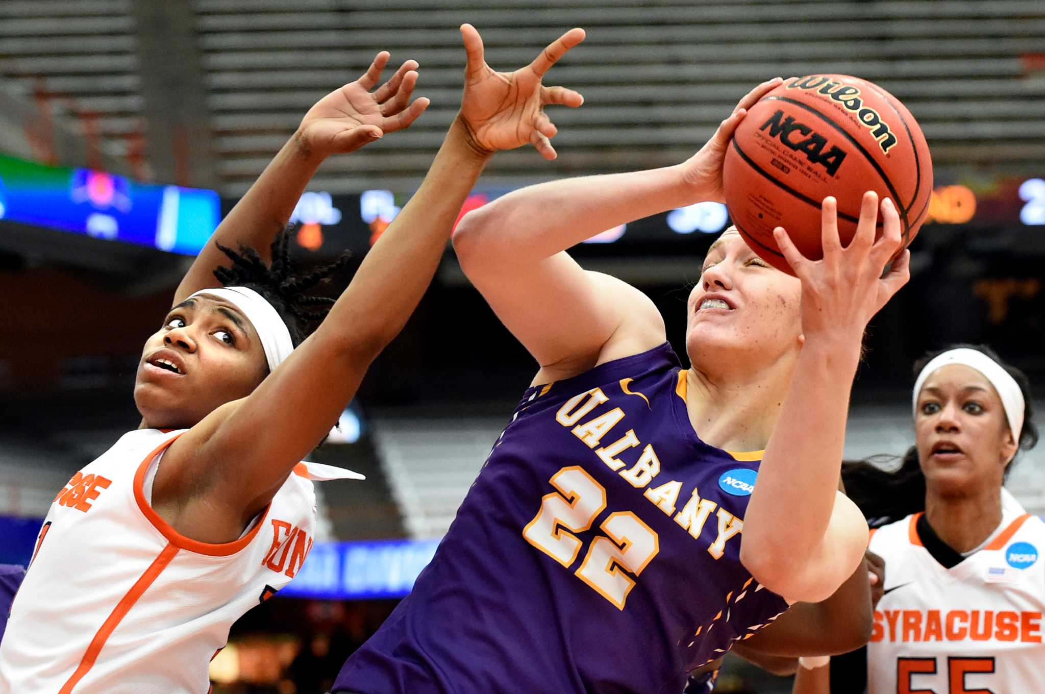 UAlbany women have no regrets after season ends in Syracuse